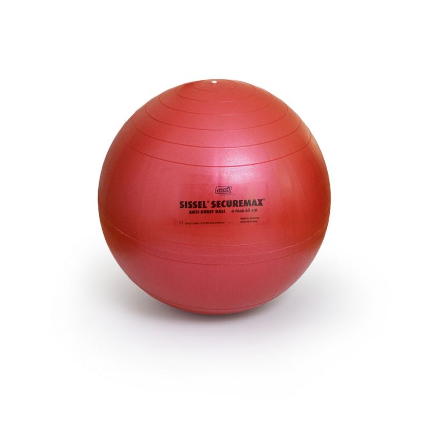 Securemax® Exercise Ball 65 cm - Red by SISSEL®
