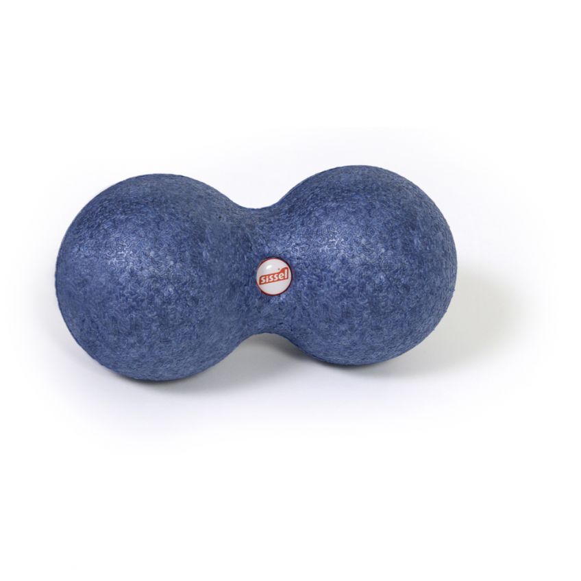 Myofascia Double Ball, 8  x 16cm, blue