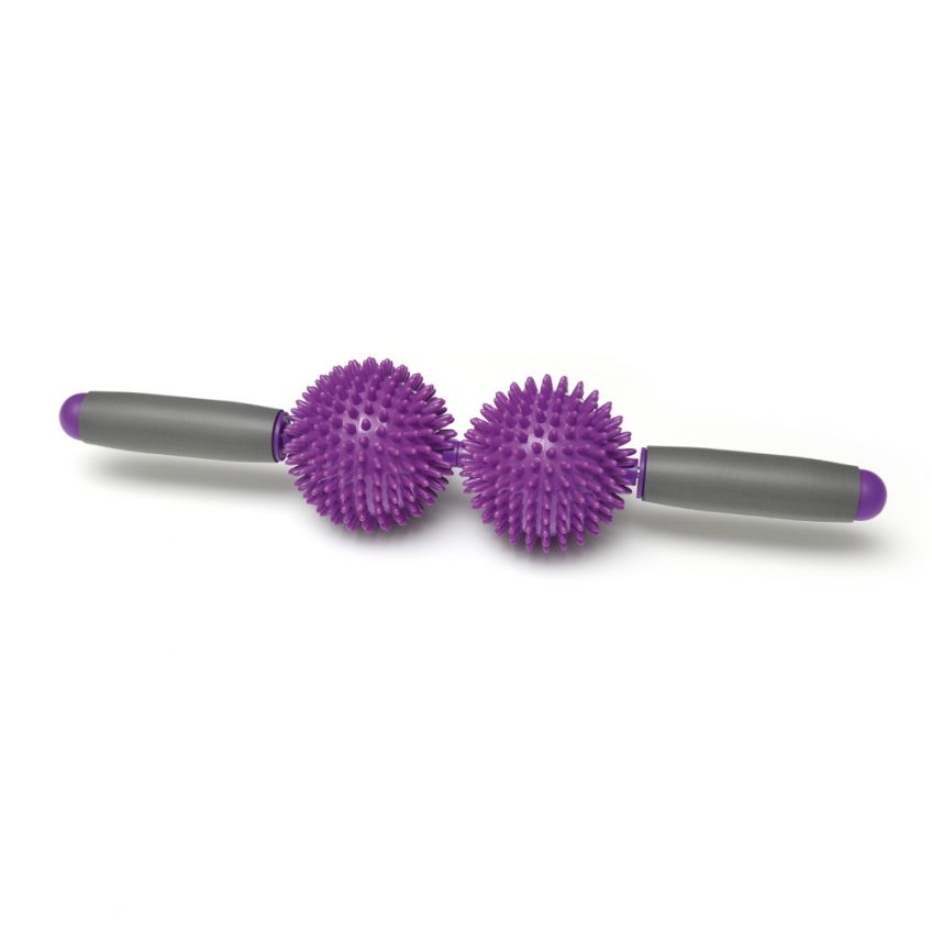 Spiky Twin Roller Purple Massager by SISSEL®