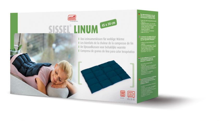 Linum hot pad, rectangle, blue by SISSEL®