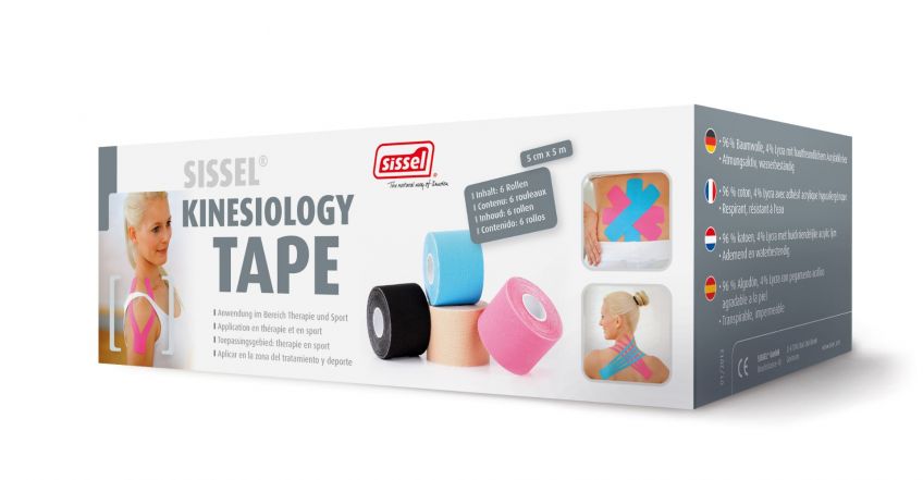Blue Kinesiology Tape by SISSEL®, 50mm x 5m