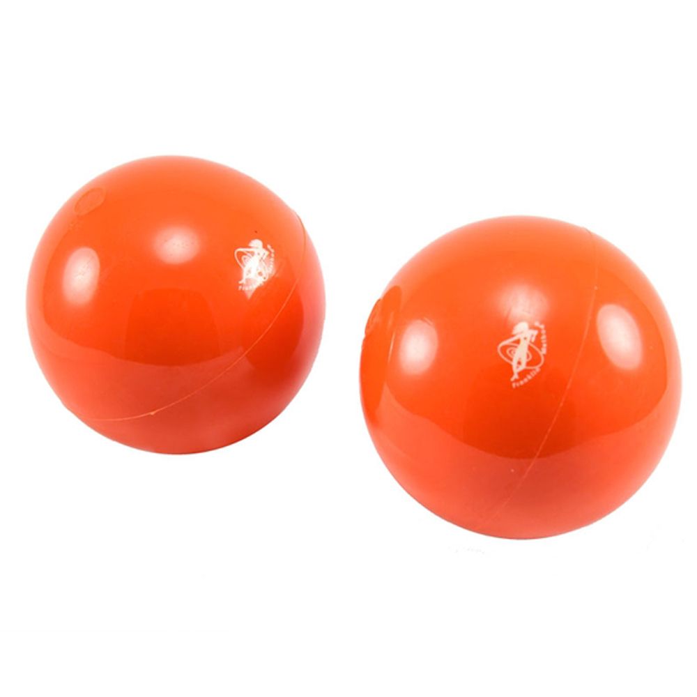 Franklin Soft Ball Pair of 10cm orange Franklin Method balls Sissel UK