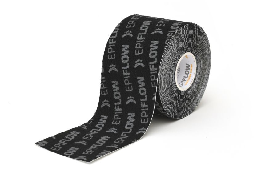 SISSEL® EPIFLOW Kinesiology Tape, black, 50mm x 5m