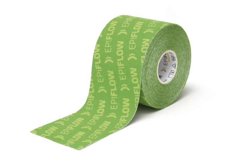 SISSEL® EPIFLOW Kinesiology Tape, lime green, 50mm x 5m