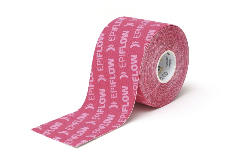 SISSEL® EPIFLOW Kinesiology Tape, pink, 50mm x 5m