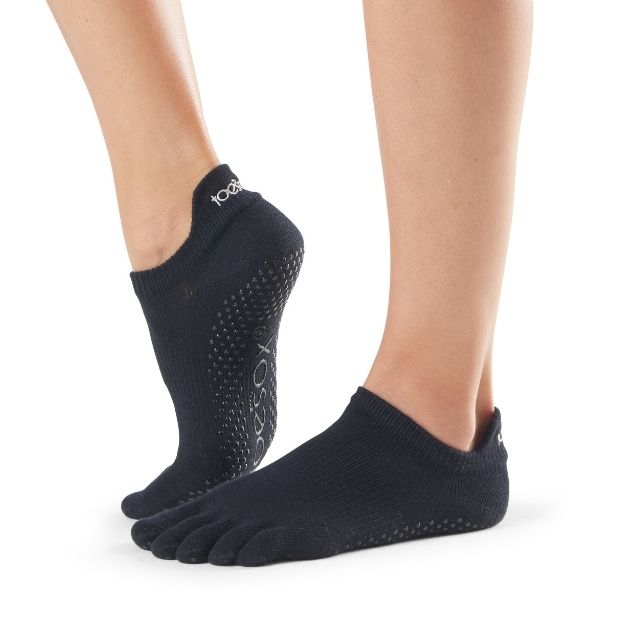 Toesox Low Rise Black Large