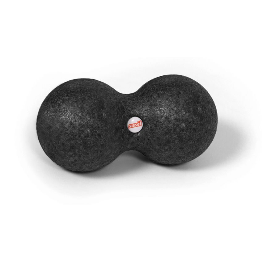 Myofascia Double Ball, 12  x 24cm, Black