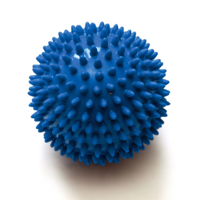Spiky Ball, by SISSEL® Blue (10 cm), Set of Two