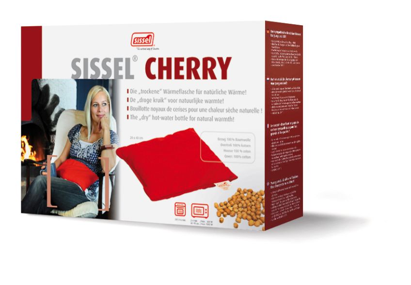 Cherry, hot pad by SISSEL® 20cm x 40cm, red