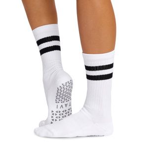 Tavi Noir Kai Socks, White, Medium